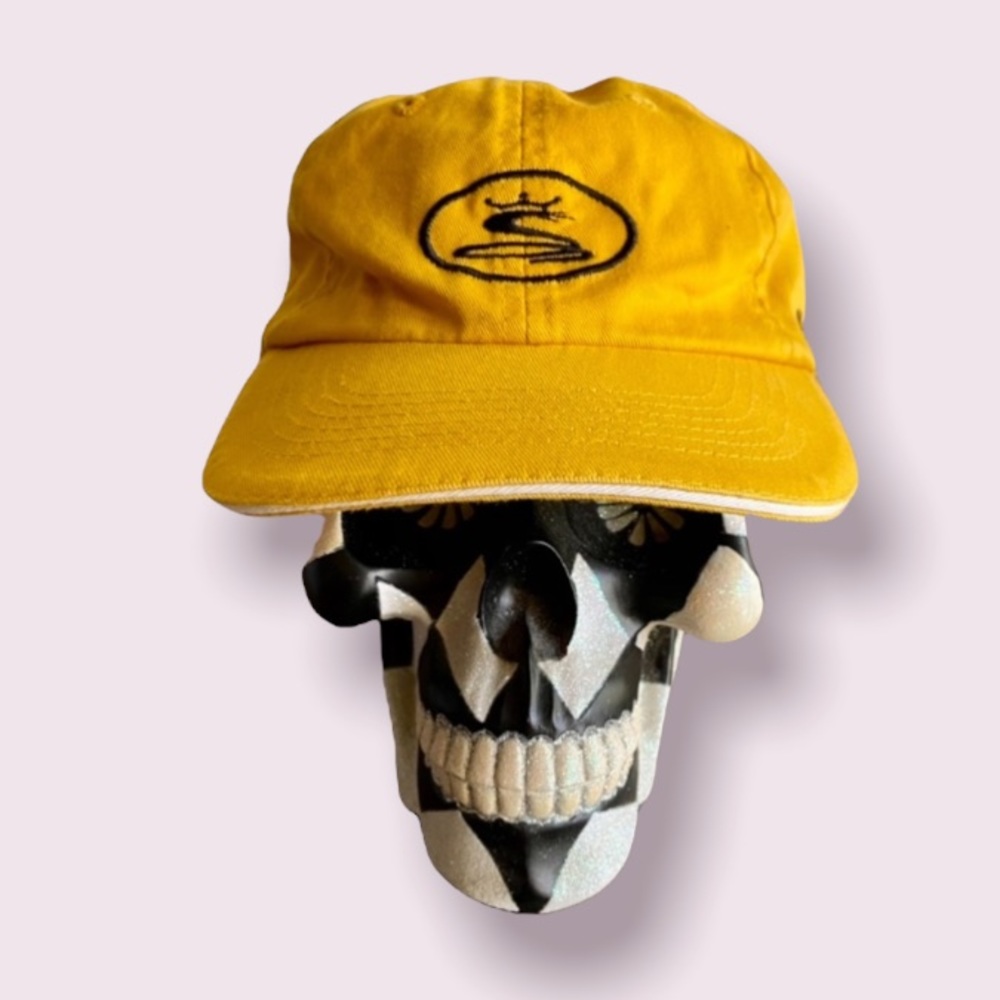 Vintage Cobra Golf Tour J Speed Golf Hat in Gold